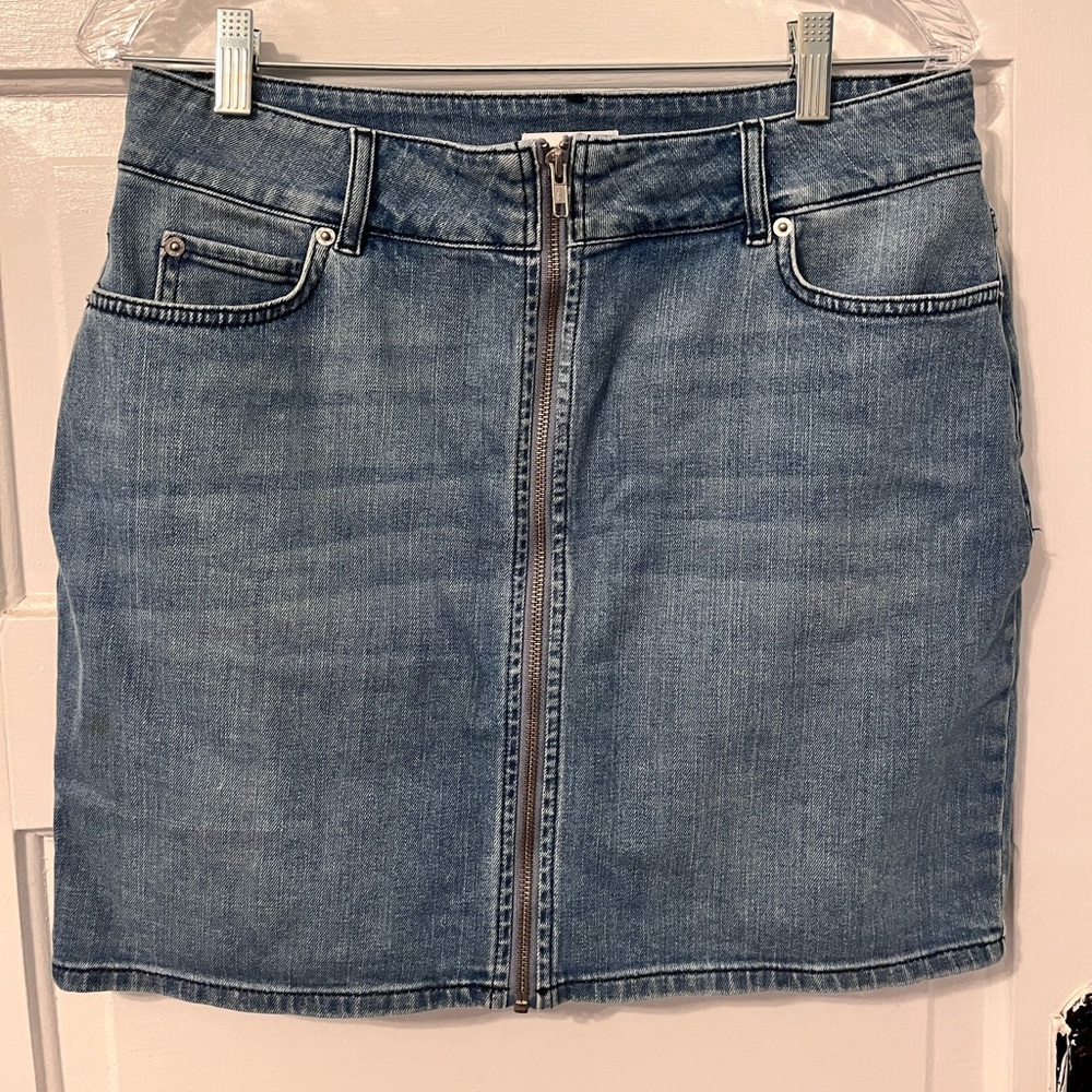 Kookai denim skirt